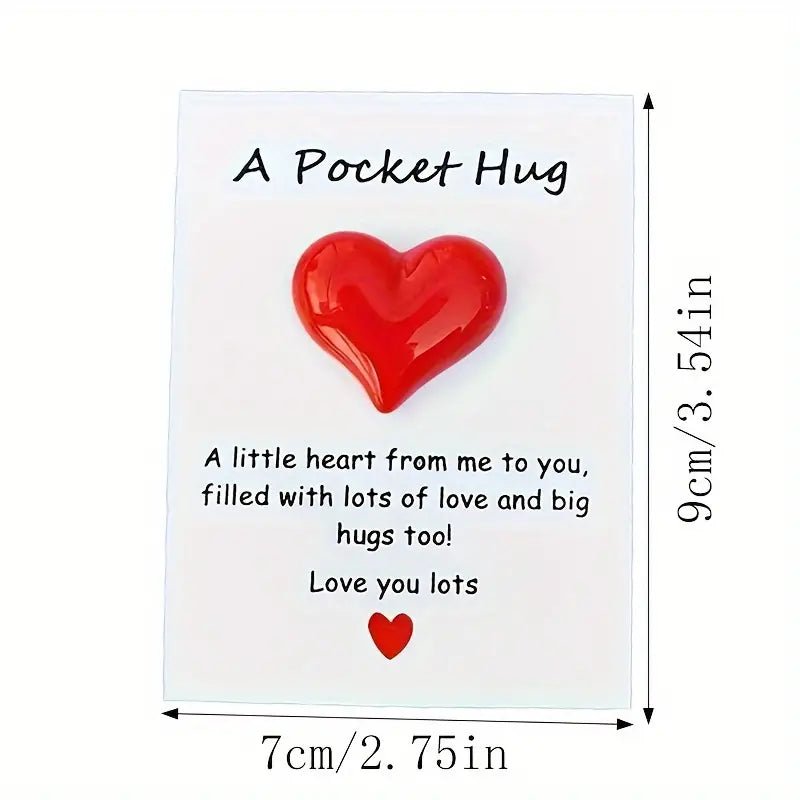 A Pocket Hug Poem Card