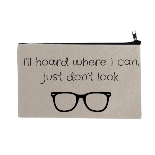 Hoarder Pouch Black Glasses