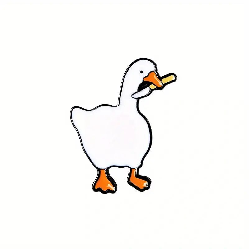 Untitled Goose Game "Murder Goose" Pin Badge